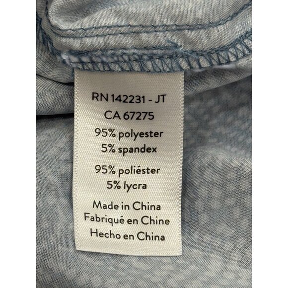 Ripskirt Hawaii Reef Pants Beachcomber Resortwear Casbella Midnight Women Size L - Picture 9 of 10